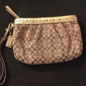 Coach wristlet